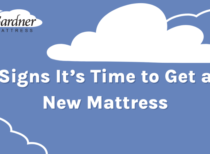 Get a new mattress when you